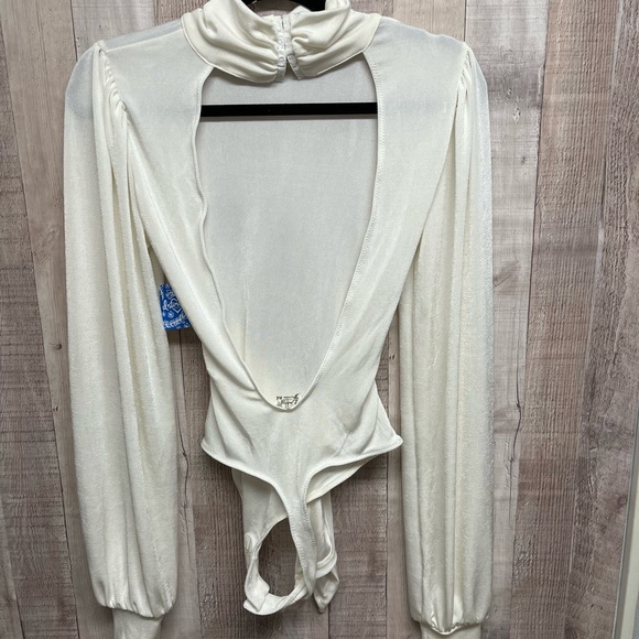 Free People NWT bodysuit open back - Picture 7 of 9